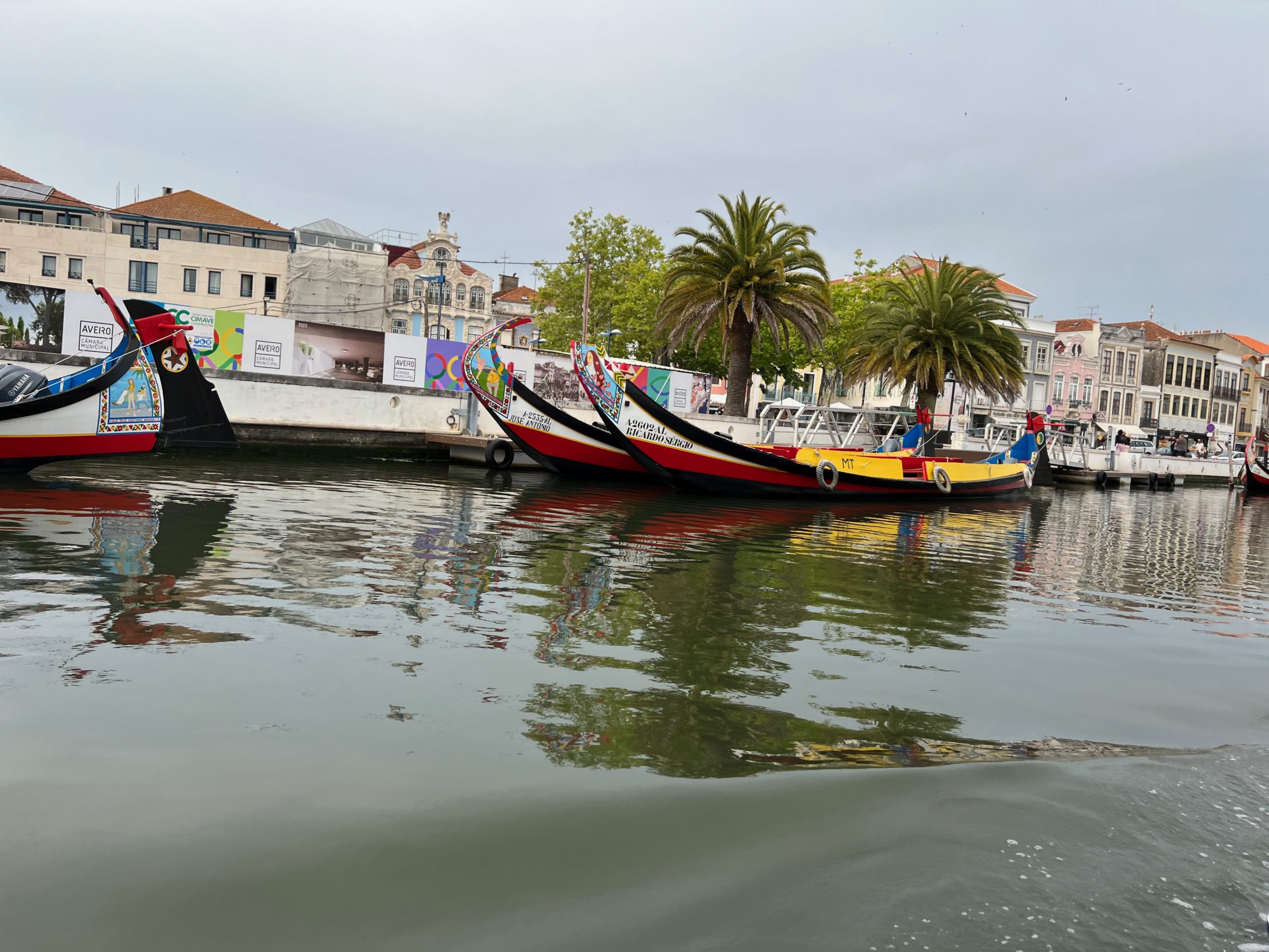 Pia-mingenbach-professional-career-marketing-latest-activities-travel-field-trip-Northern-Portugal-visit-Averiro-boat tour-gondles-river-students-LTM-University-Stralsund